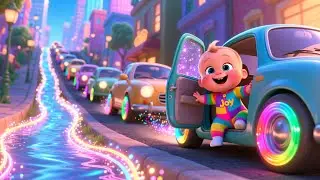 Magic Street of Colors 🌈 | Fun Learning Song for Kids | Colorful Nursery Rhyme