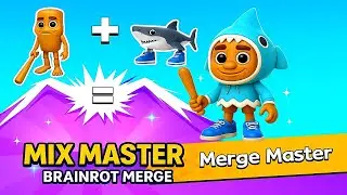 Mix Master Brainrot Merge — Геймплей (iOS, Android)