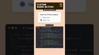 Custom Radio Button 