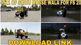 5911 MOD FOR FS 20 SIDHU MOSSE WALA 5911 MOD |RP MODS GAMING