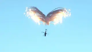 Flares!!! Super Puma Display Team - Antidotum Airshow Leszno 2021 - Leszno (EPLS) - 19.06.2021
