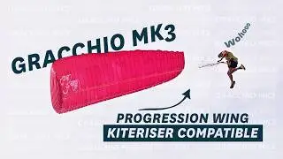 The Most VERSATILE Paragliding Wing - LittleCloud Gracchio Mk3 (KITERISER COMPATIBLE)