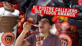 Un cl&aacute;sico irresistible: fresas con crema al estilo garnachero 🍓🥄