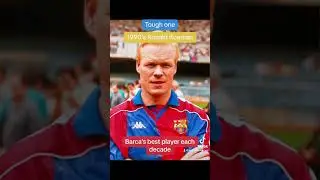 FC Barcelona&rsquo;s best player each decade