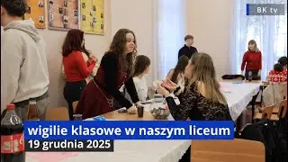Spotkania wigilijne w klasach  LO STRZELIN 19 grudnia 2025