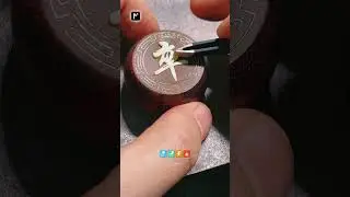 Engraving Chinese chess with UTECH Mini Series Engraving Machine🔥