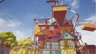 Hello Neighbor: teleporting train glitch