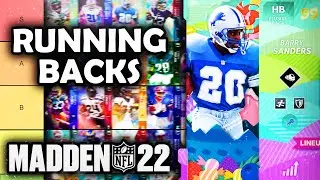 RANKING the BEST Running Backs in Madden 22 Ultimate Team (Tier List)