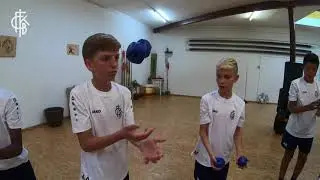 Hirn- und Faszientraining des FC Kickers Basel