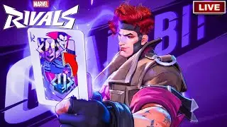 🔴 LIVE - Marvel Rivals - Gambit Gameplay (Veritical)