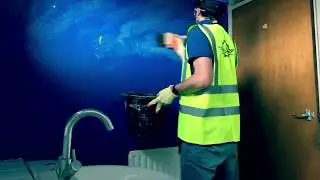 How To Plaster A Wall In Under 30 Seconds!