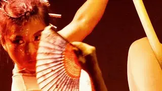 Freya Li   aerial rope performance  with a fan April 8th 2022