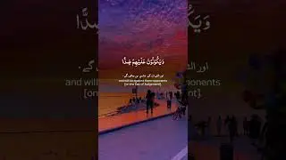 Quran with English and urdu subtitles Abdul Rehman Musaad #quran #viralvideo #youtube #shorts