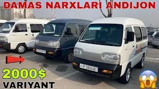 2 FEVRAL ANDIJON MASHINA BOZOR DAMAS NARXLARI ARZONLADI VARIANT BARTER BANK BOR XAMMA KORSIN 