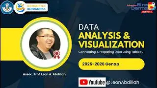 Connecting & Preparing Data using Tableau