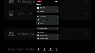 How to see message requests on facebook messenger #shorts #facebook #viral