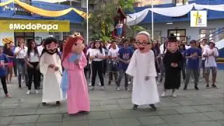 #BailaresPapa Salesianos Iquique durante #FranciscoenChile