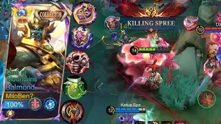 Balmond Emblem Tank Sakit + Kebal | Balmond Exp War Axe + Oracle Hp Auto Penuh | Balmond MLBB 2026