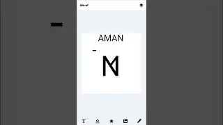 AMAN : Name ka logo : Next Name your #creative #art #3d #sorts #sort