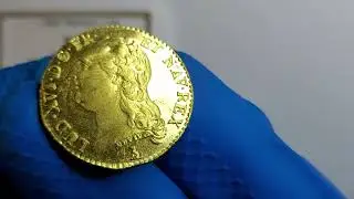 1786 Gold Louis d' or of King Louis XVI of France