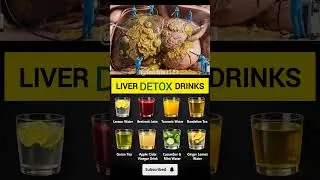 Top Liver Detox Drinks You Must Try #liver #liverdetox #viralshorts