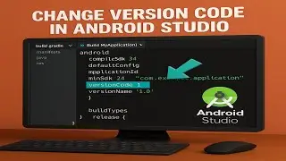 How to Change App Version in Android Studio | Version Code & Name Update #codingtutorial #developers