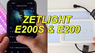 Распаковка Zetlight E200S и E200 и настройка приложения Horizon Aqua