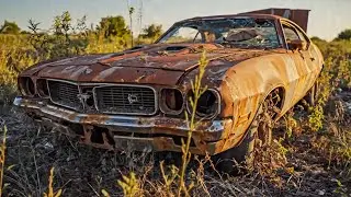Extreme Rusted Muscle Car Restoration &ndash; 1970s Classic American  Brought Back to Life