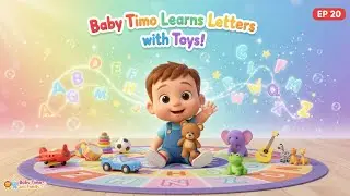 Baby Timo Learns Letters with Toys | Fun ABC Alphabet Learning Video for Kids | Episode 20