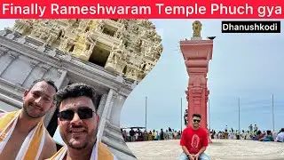 Rameshwaram & Dhanushkodi Vlog 🌊 | South India Epic Ride 🚩