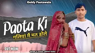 Paota song 🎵 Paota ki galiya me mat dole ||पावटा की गलियां में मत डोले|| rajasthani dj song 2025
