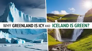 Why Greenland is Icy and Iceland is Green