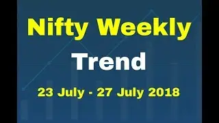 Nifty Trend For Next Week Technical Analysis 23 July - 27 July 2018