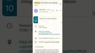 Infosys interview| started sending schedule || openings Infosys jobs #creative #shorts #viral
