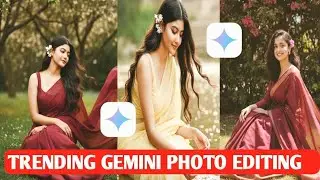 Trending gemini ai photo editing | model photo | 90s look photo editing | cinematic photo editing 