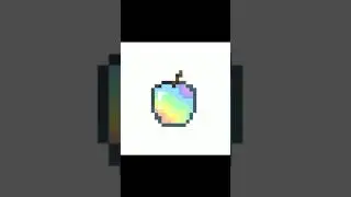 Magical Apple! | Pixel Art | Inspired by 'Colors' - Stella Jang 🍎🎨✨