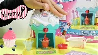 Yummy Nummies Mini Kitchen Magic Sundae Maker Unboxing | Edible Miniature Sundae