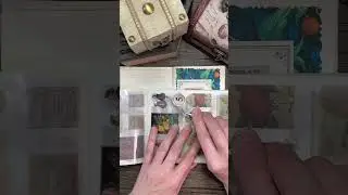 William Morris inspired junk journal pages