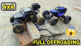Monster truck 4x4 Vs Rc Rock Crawler4x4 Full Offroading Mud Test Tug of war UPHILL CLIMBING Testing 