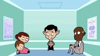 Mr Bean Gets Stuck Inside A Lift! | Mr Bean Animated Season 2 | Funny Clips | Mr Bean
