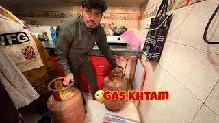 Khana Banate waqt gas khtam ho Gaya ☹️