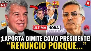🚨 &Uacute;LTIMA HORA: &iexcl;LAPORTA DIMITE DE LA PRESIDENCIA DEL CLUB Y ESTALLA EL CAOS ELECTORAL EN BAR&Ccedil;A! NEWS