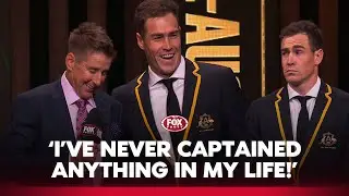 'All new to me!' 😂 Jeremy Cameron named All-Australian captain as full team revealed | AFL Awards