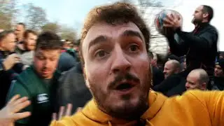 Я посетил самый большой футбольный матч в мире