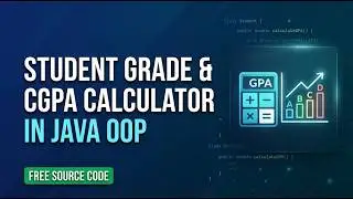 Student Grade Calculator in Java OOP | Free Source Code Download
