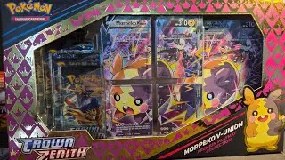 Best Pull Rates Ever! Morpeko V Union Crown Zenith Box!!!