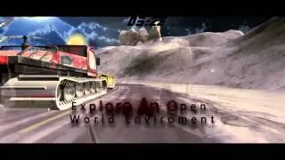 Heavy Snow Excavator Crane Operation 3D