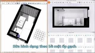 Tính số lượng gạch men cần mua để lát trong một diện tích phòng vừa đủ với Dynamic Component
