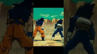 Goku and Vegeta fight a thousand Metal Coolers | Dragon Ball Z #shorts