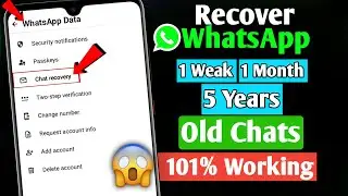 How To Recover Old Deleted Messages On WhatsApp (2025) | Restore WhatsApp Chat Without Backup